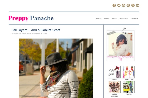 preppypanache.com site used Maiden