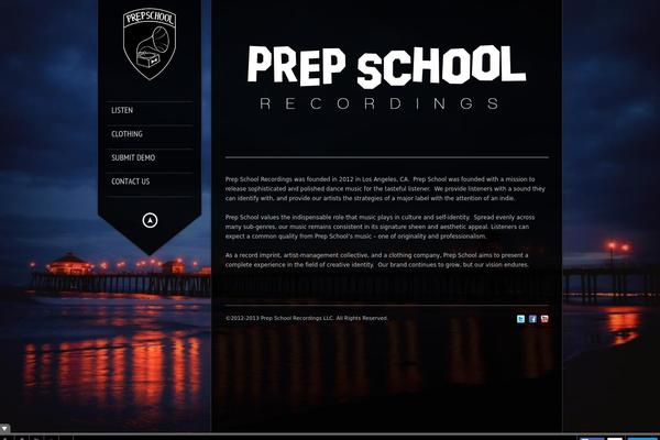 King Size theme site design template sample