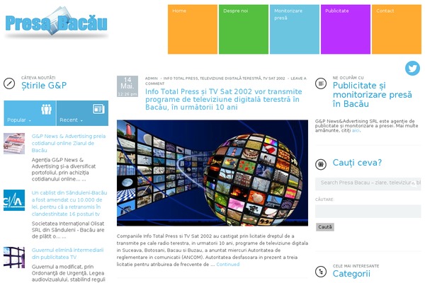 One Touch theme site design template sample