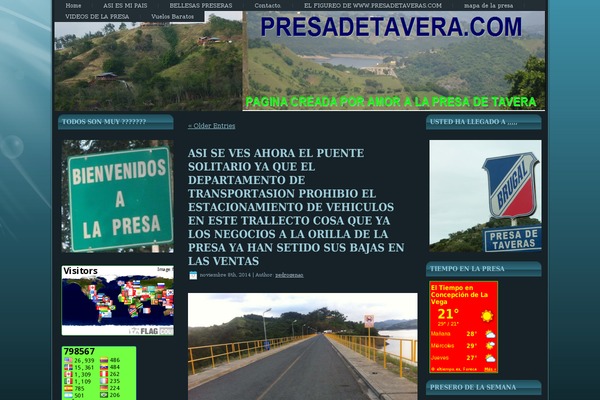 presadetaveras.com site used Blueguitar