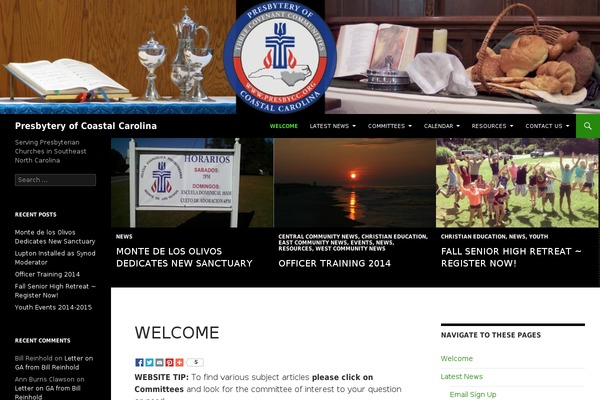 presbycc.org site used Childoftwentyfourteen