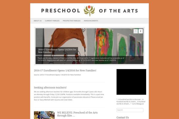 preschoolofthearts.com site used Radcliffe-2