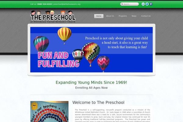 Shiny theme site design template sample