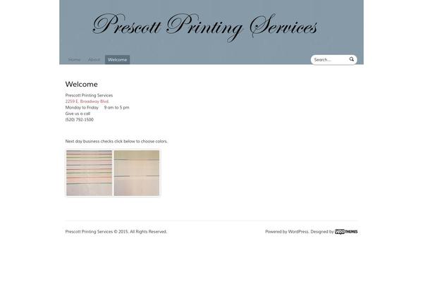 Merchant theme site design template sample