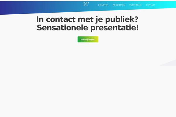 Grandeur theme site design template sample