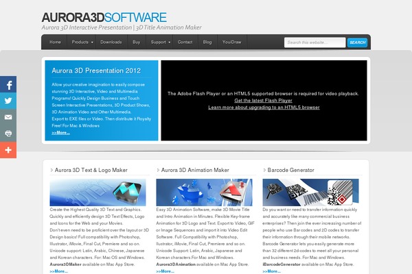 Polestar theme site design template sample