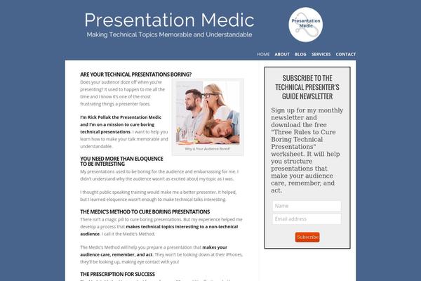 Flexible theme site design template sample
