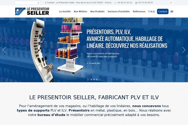Scalia theme site design template sample