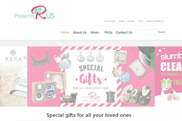 presentsrus.com.au site used Theme53330