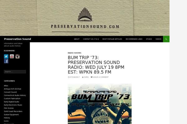 Twenty Twenty theme site design template sample