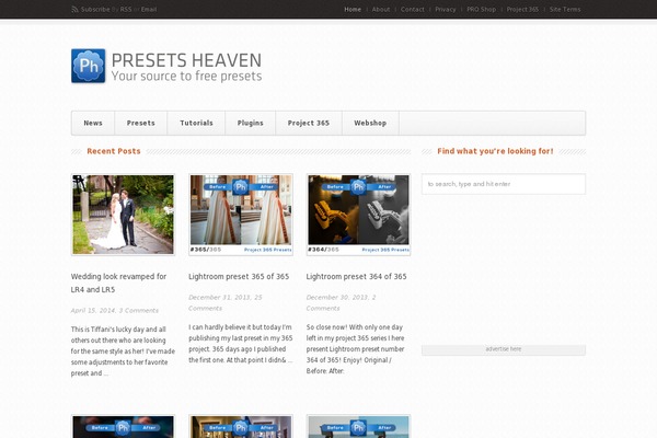 Repro theme site design template sample