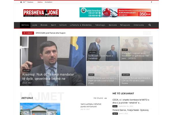Site using Simple Slideshow Manager plugin