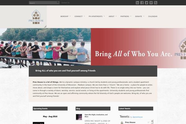 Site using Eventon-event-lists plugin