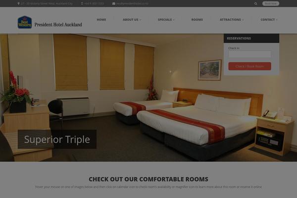 Site using ICIT Weather Widget plugin