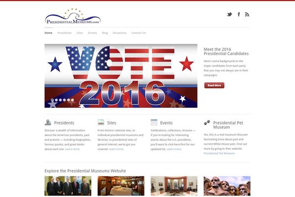 Clarity theme site design template sample