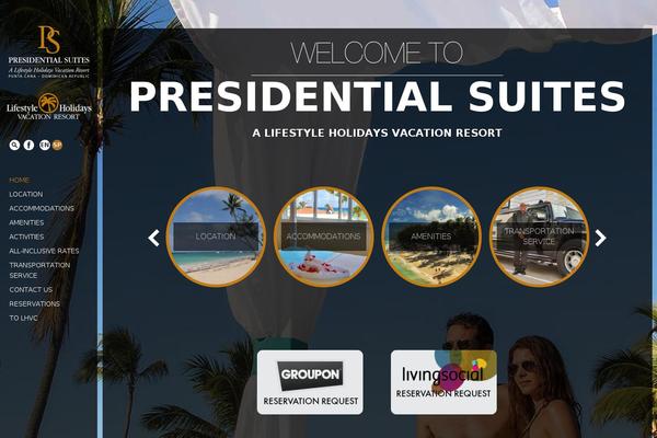 Site using Gdlr-hotel plugin