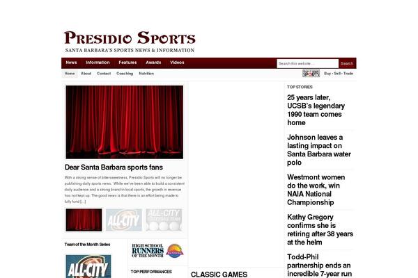 Elle theme site design template sample