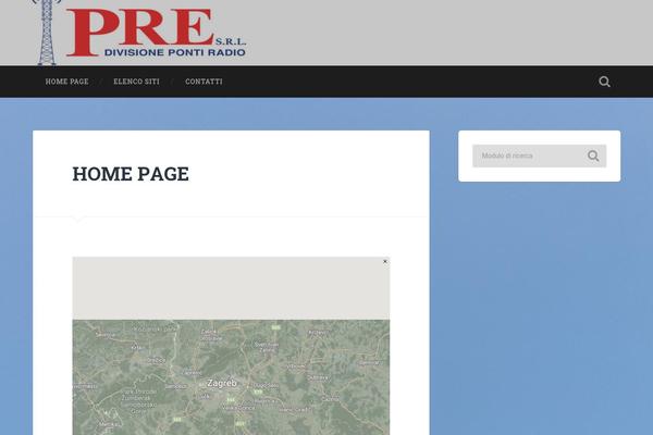 Baskerville theme site design template sample