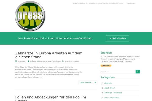 Site using Super Socializer plugin