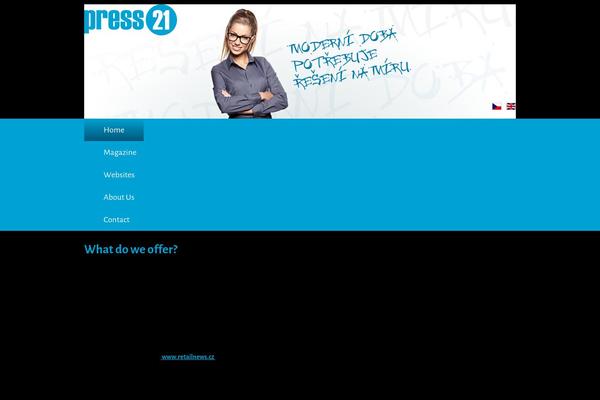 press21.cz site used Retailnews