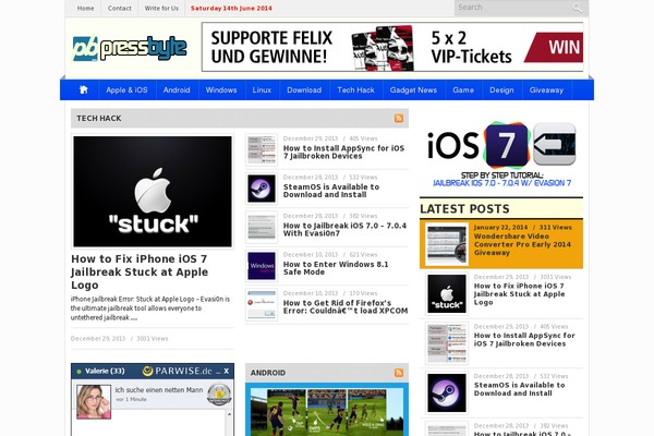 Site using Otter-blocks plugin