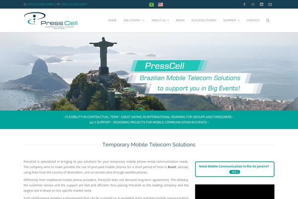 Mobilz theme site design template sample