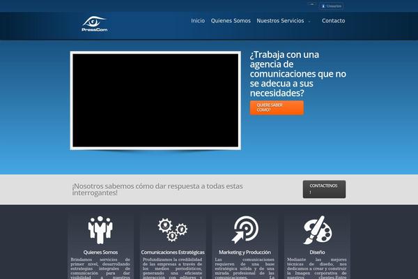 myHosting theme site design template sample