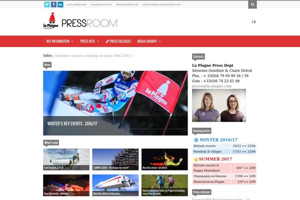 Delipress theme site design template sample