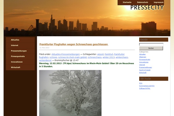 pressecity.de site used Gurkcity2010