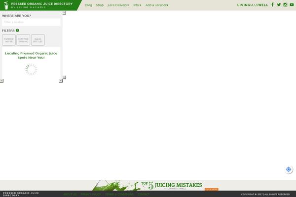 pressedjuicedirectory.com site used Wpbootstrap