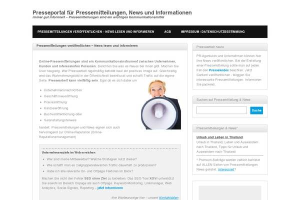 Yume theme site design template sample