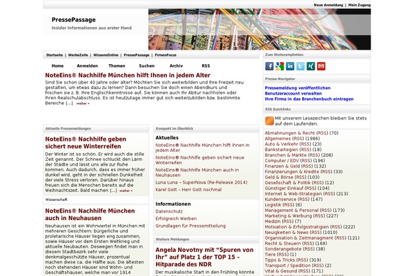 Community theme site design template sample