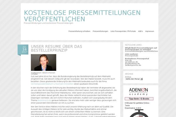 NewsCard theme site design template sample