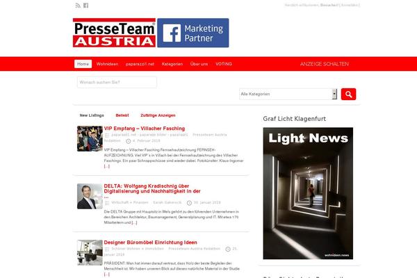 Site using Classipress-ad-scroller plugin