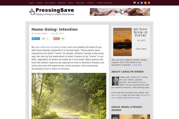 Twenty Seventeen theme site design template sample