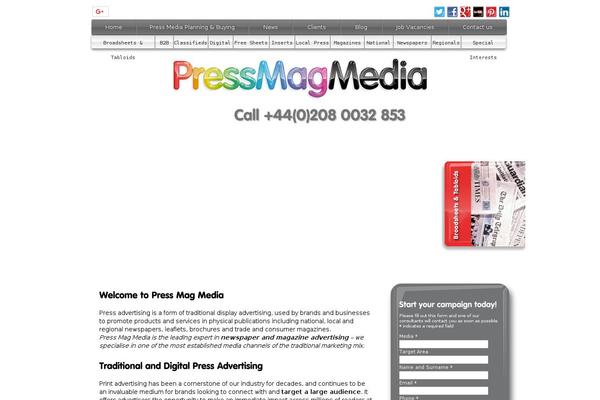 Site using Simple Social Share plugin