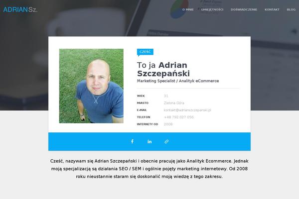 Tortuga theme site design template sample