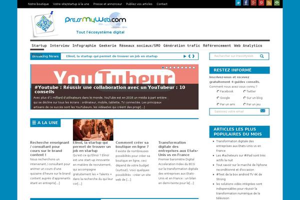 Wt_pacific theme site design template sample