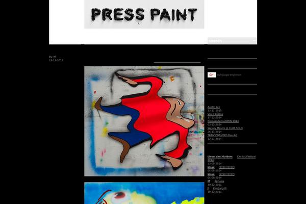 Blogum theme site design template sample