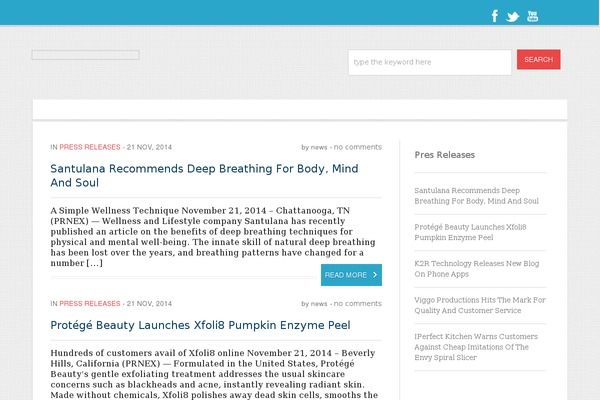 VertiMagazine theme site design template sample
