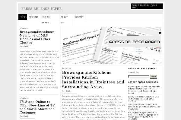 pressreleasepaper.com site used Magzine