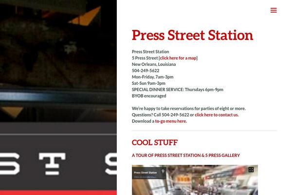 Bushwick theme site design template sample