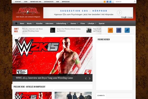 Made theme site design template sample