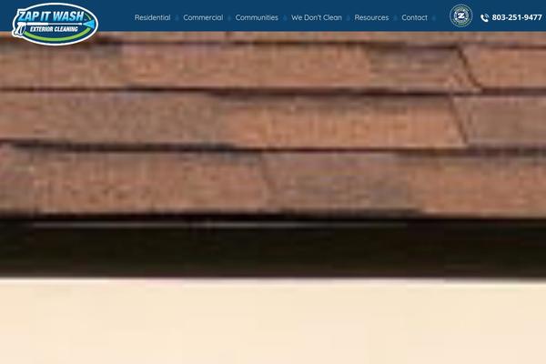 pressurewashingfortmill.com site used Zapitwash