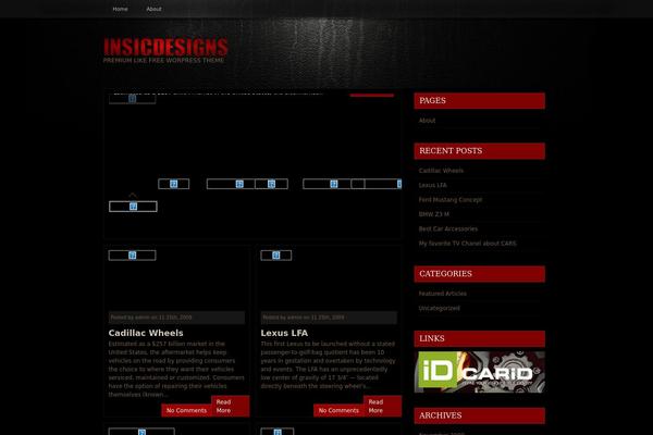 insic_wp theme websites examples