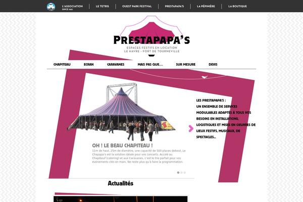 prestapapas WordPress theme, websites list used prestapapas theme prestapapas theme websites examples
