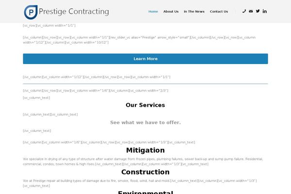 Site using Adaptive-shortcodes plugin