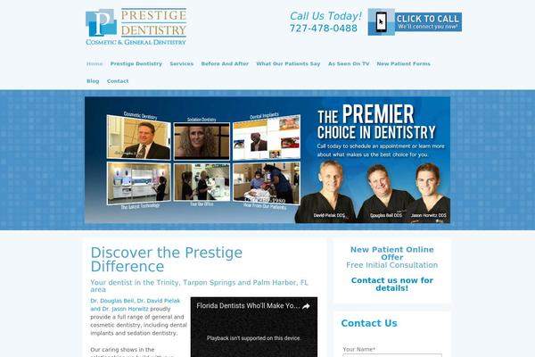 prestige-dentistry.com site used Dentalcmo
