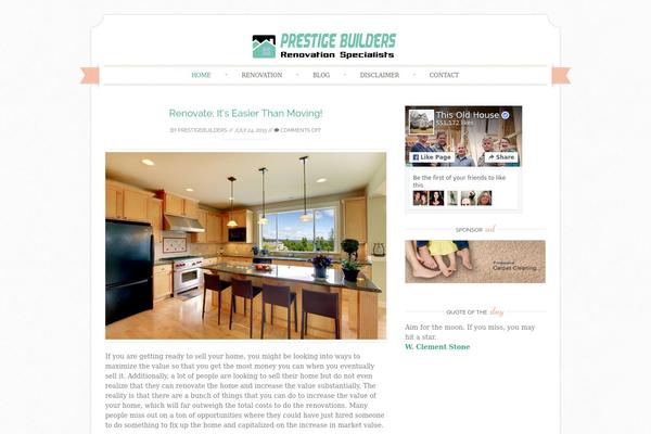 Site using Easy Facebook Like Box plugin