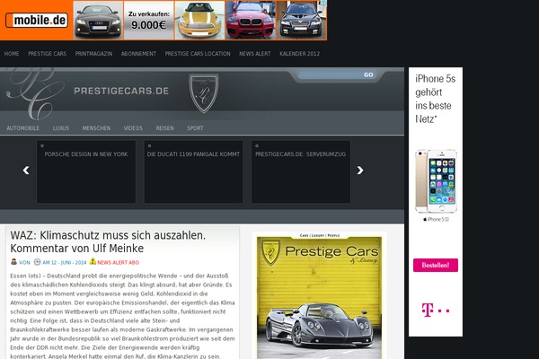 Site using FLV Embed plugin